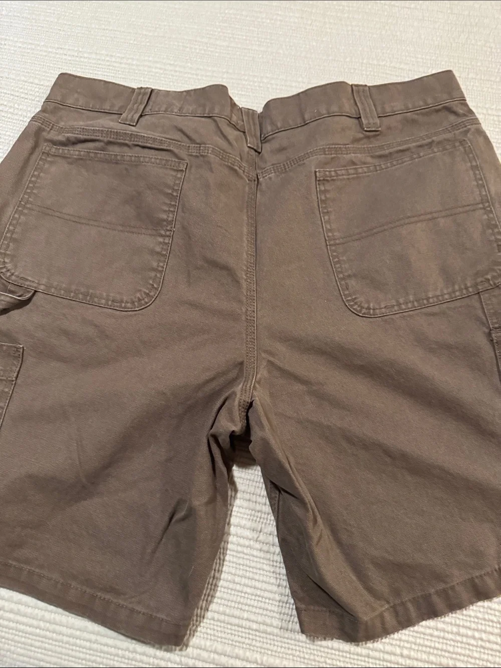 RedHead Men's Flat-Front Shorts in Brown
